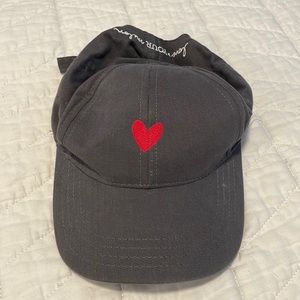 Love Your Melon Gray Heart Cap